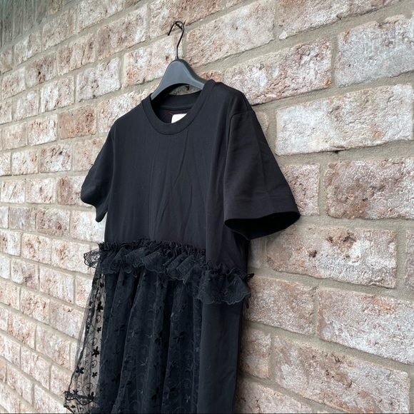 Simone Rocha x H&M Black Lace T-Shirt Dress - Picture 6 of 14